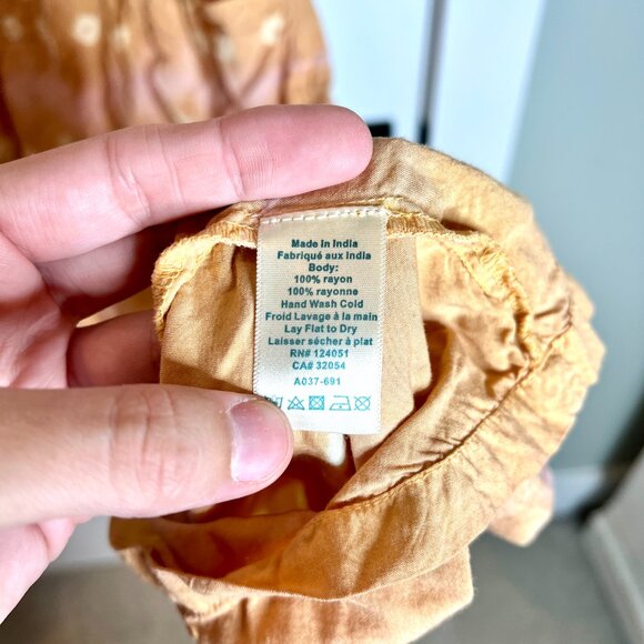 Anthropologie The Odells Sherbert Tie-Dye Jumpsuit Bohemian Lagenlook Sz Medium - Picture 7 of 8